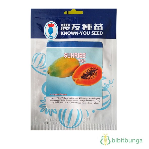 Benih Known You Seed Pepaya Hawai Sunrise – 50 biji