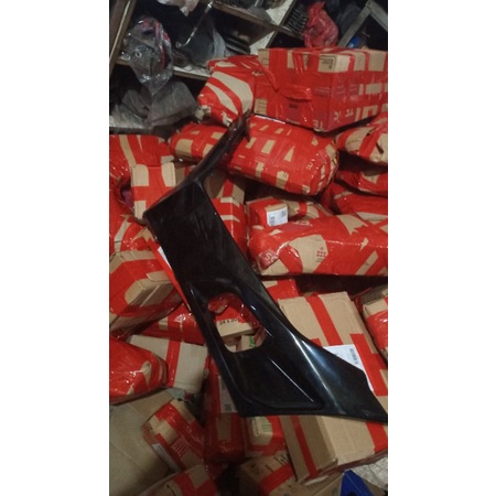 cover L floor side pcx 160 original dek bawah kiri pcx 160 original bawaan motor hitam dof