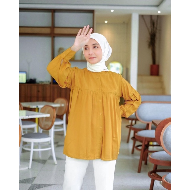 (DBY) BLOUSE RALEYA KEMEJA ATASAN WANITA SHIRT