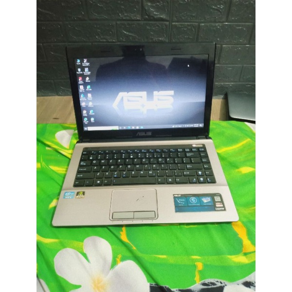 laptop asus a43s core i3 nvidia 610m dual vga seken second bekas