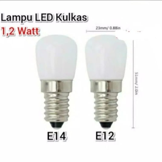 Lampu Bohlam LED Kulkas