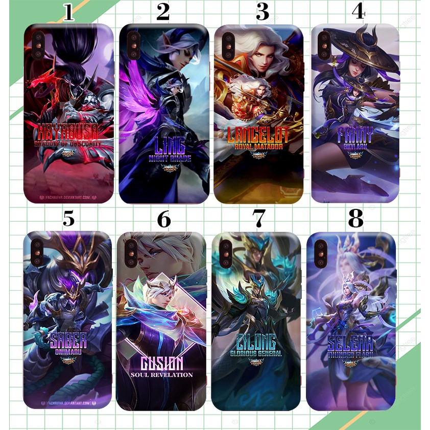 HARDCASE 3D FULLPRINT mobile legends skin epic for all type hp....