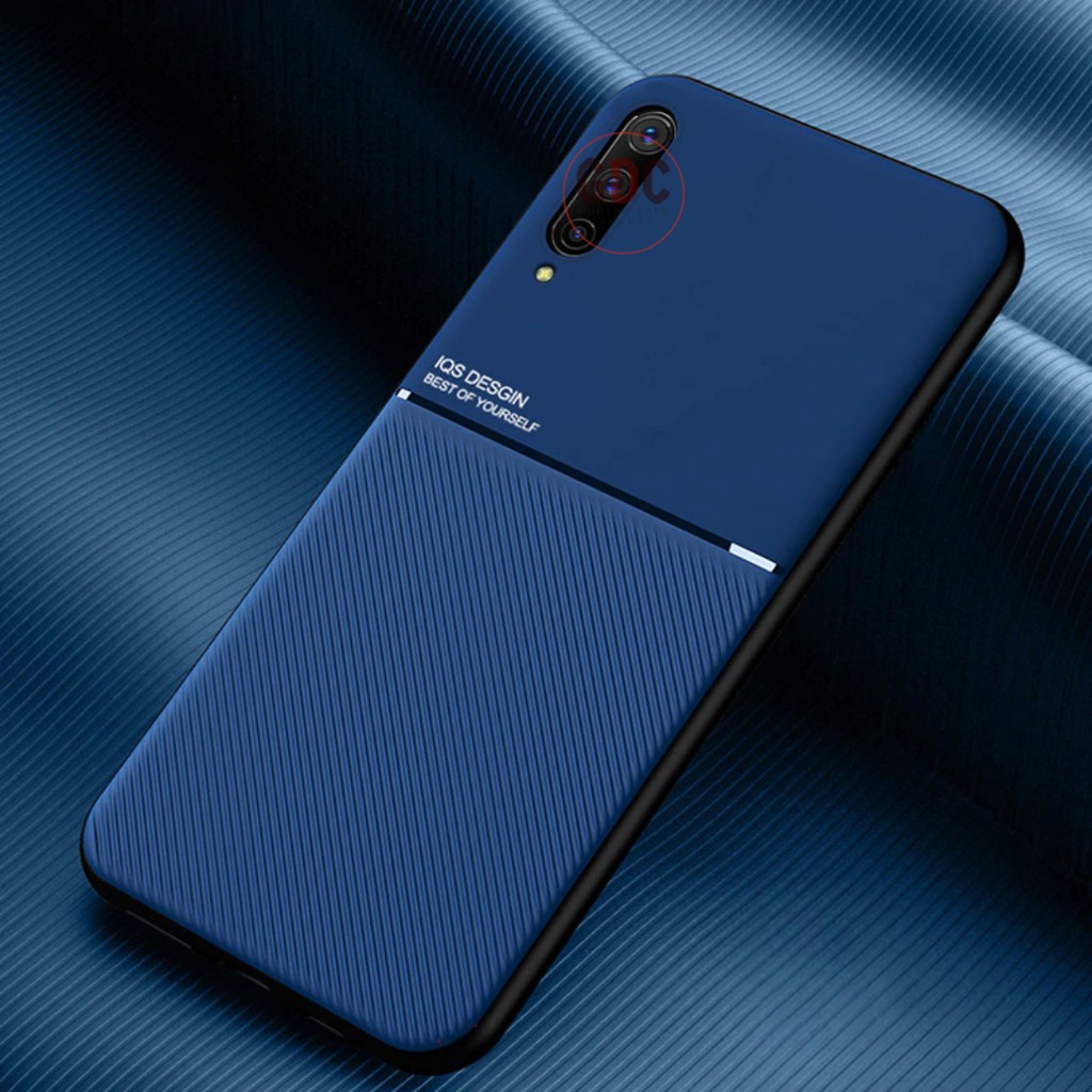 Case Samsung Galaxy A50 / A50s / A30s Carbon Fiber Premium Casing Magnetic Silicone Shockproof