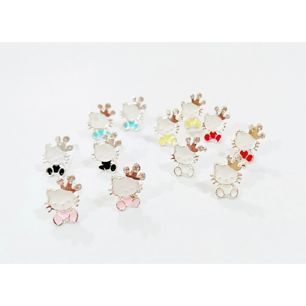 anting hello kitty mahkota