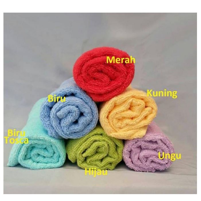 Handuk Olahraga/Sport Merah Putih SERI A 30x70 cm Banyak Warna MURAH GROSIR
