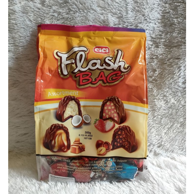 Cici Flash Bag Assorted/Coklat Aneka Rasa