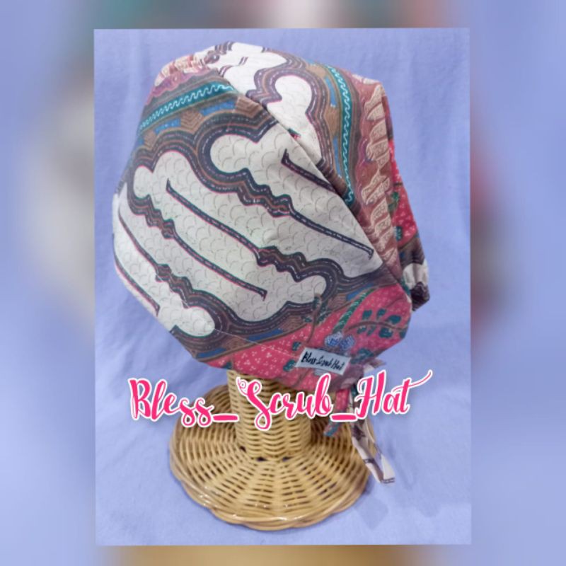 Topi Bedah / Nurse Cap/ Sugical cap/ Topi Motif/batik
