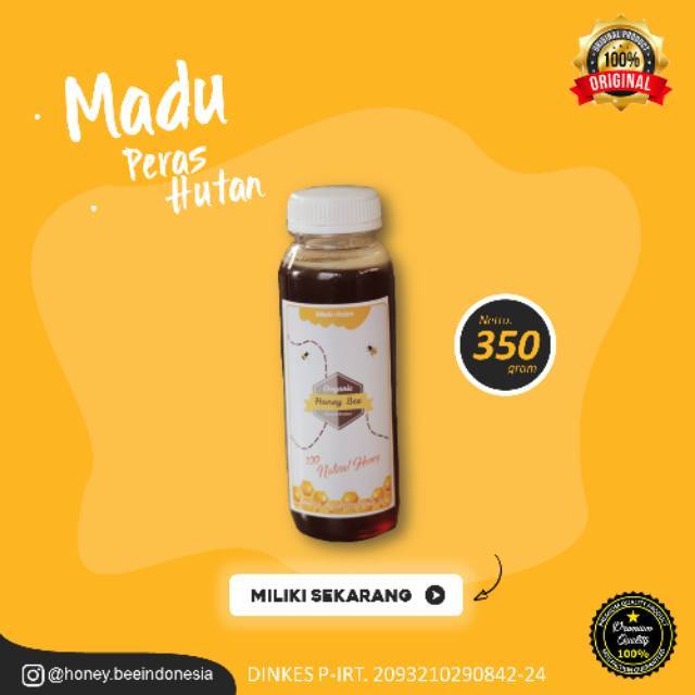 

MADU HUTAN ASLI 350 GRAM MURNI 100%