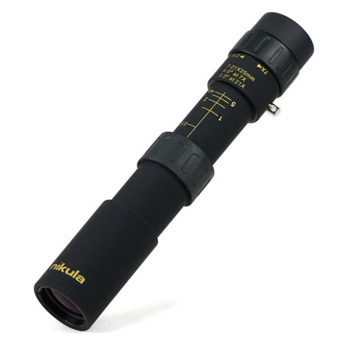 Nikula Monocular Telescope 1030x25 Zoom Z13103025 Black