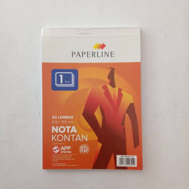 

Nota Kontan Kecil 1 Ply Paperline