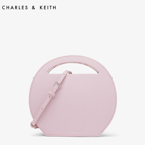TAS SELEMPANG WANITA CHARLES & KEITH HAND BAG CNK-6023 PINK ORIGINAL IMPORT BATAM TERMURAH
