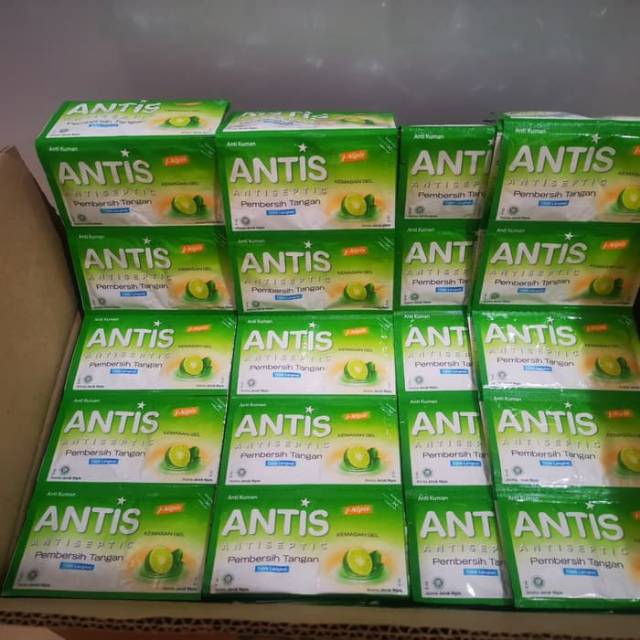 Antis sachet antiseptic 1 renceng 24 sachet