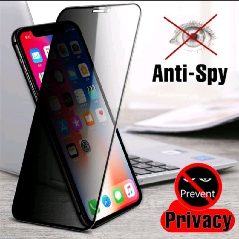 IPHONE ANTI SPY GLOSSY TEMPERED GLASS/SCREEN GUARD/ANTI GORES/TG IPHONE 6/6+/7/7+/8/8+/X/XR/XS/XS MAX/11/11 PRO/11 PRO MAX/12 MINI/12 PRO MAX 12 13 PRO MAX MINI 14 PLUS + 14+ TEMPER TG SCREEN GUARD PROTECTOR ANTI GORES PELINDUNG LAYAR