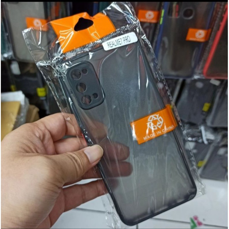 Realme 7 7i 7 Pro case fuze dove doff matte colour warna