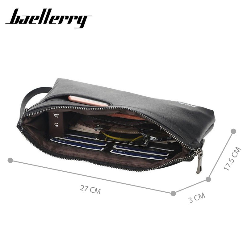 BAELLERRY S1125 Clutch Pria Kulit Business Handbag WK-SBY