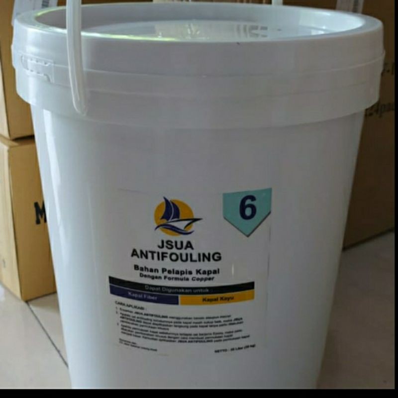 

JSUA CAT ANTIFOULING MARINE PAINT (TAHAN 6 BULAN)