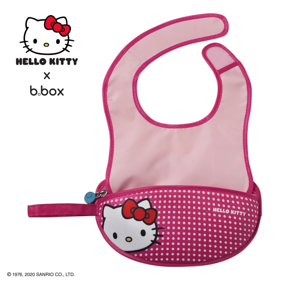 B. Box - Hello Kitty Travel Bib + Flexible Spoon