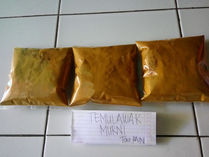 

Serbuk / Bubuk Temulawak 100% ASLI TEMULAWAK ( Tanpa Gula )