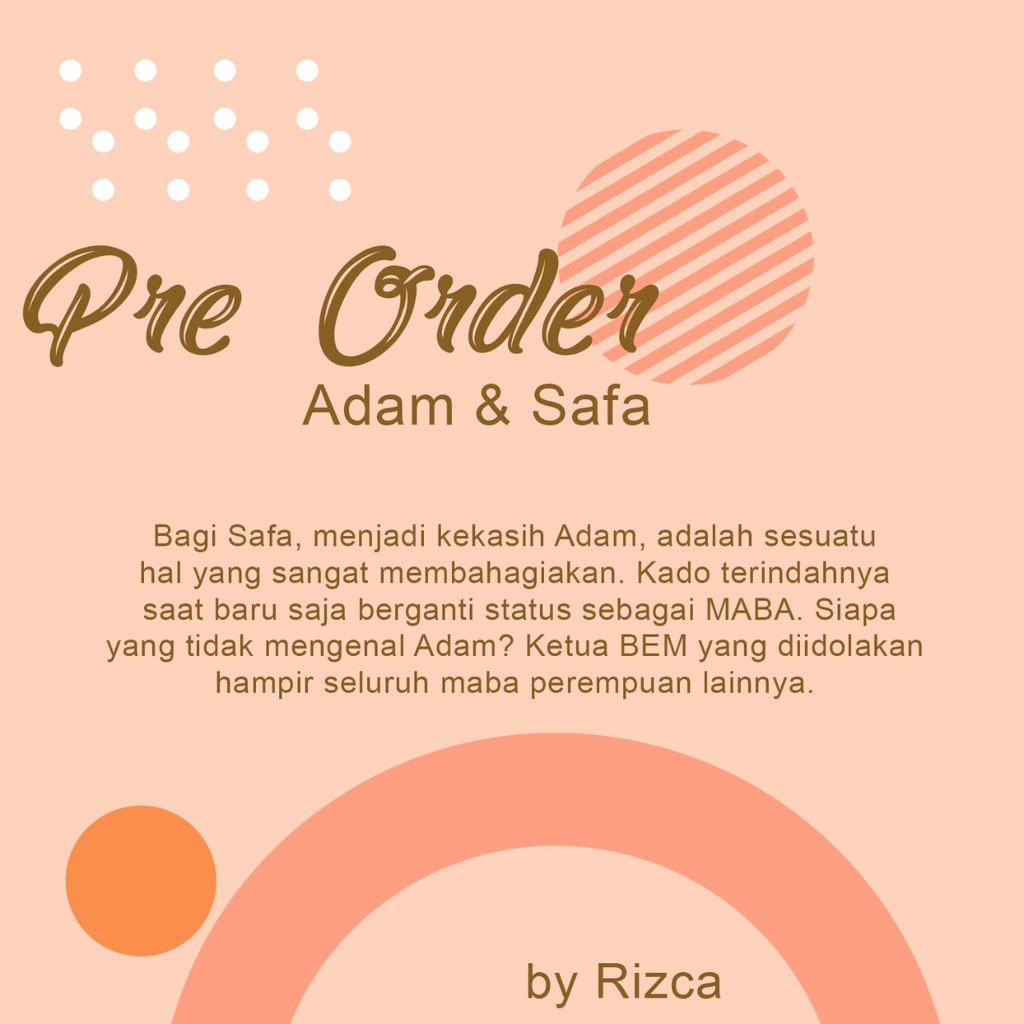 Novel ADAM & SAFA-Paket Safa, Paket Adam, Paket Mahendra (Pre Order s.d 21 Agt 2020 - 100% Original)