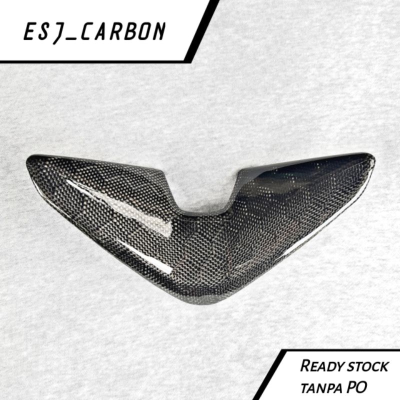 Cover Stang Nmax Old Carbon Kevlar (Hexagon)