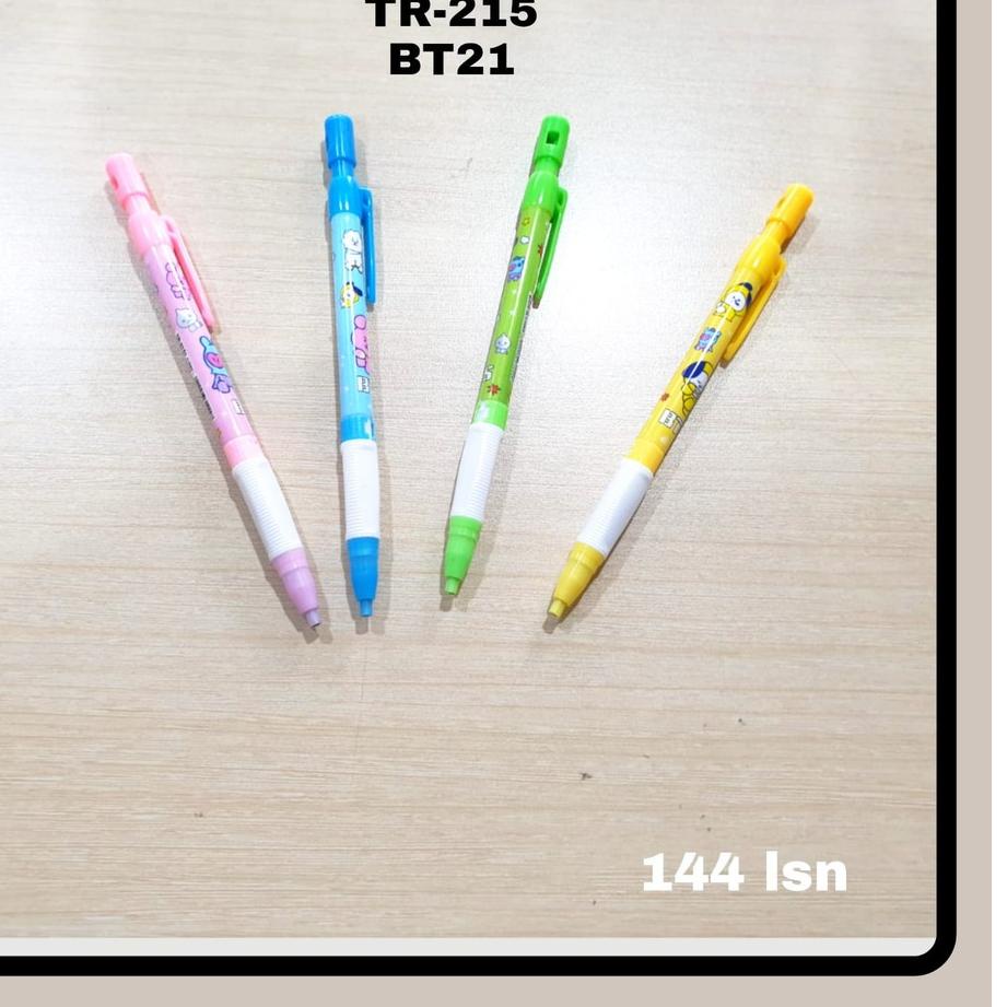 

Buruan Beli 1 Lusin/ 12 Pcs PENSIL MEKANIK 2.0 MM / PENSIL CETEK Karakter Fancy produck terbaik