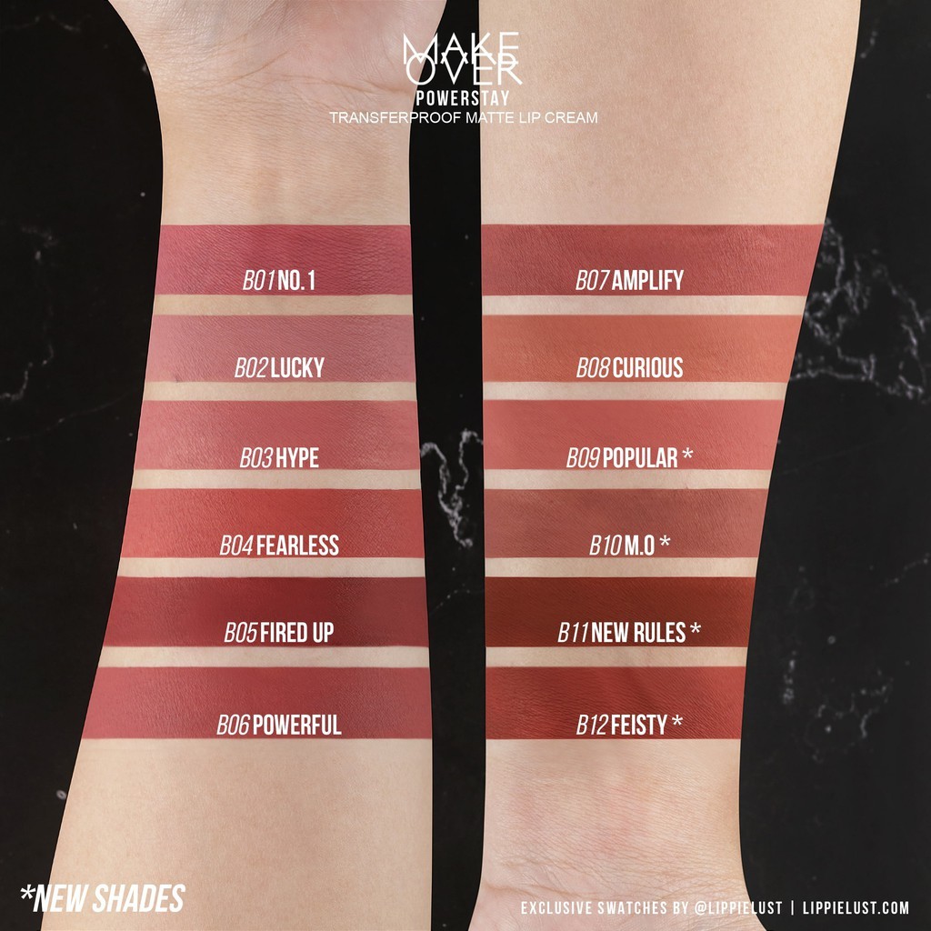 Make Over Powerstay Transferproof Matte Lip Cream