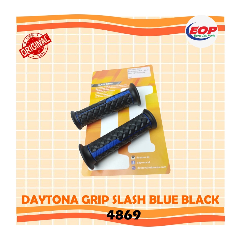 Daytona Grip Slash Blue Black 4869 Original