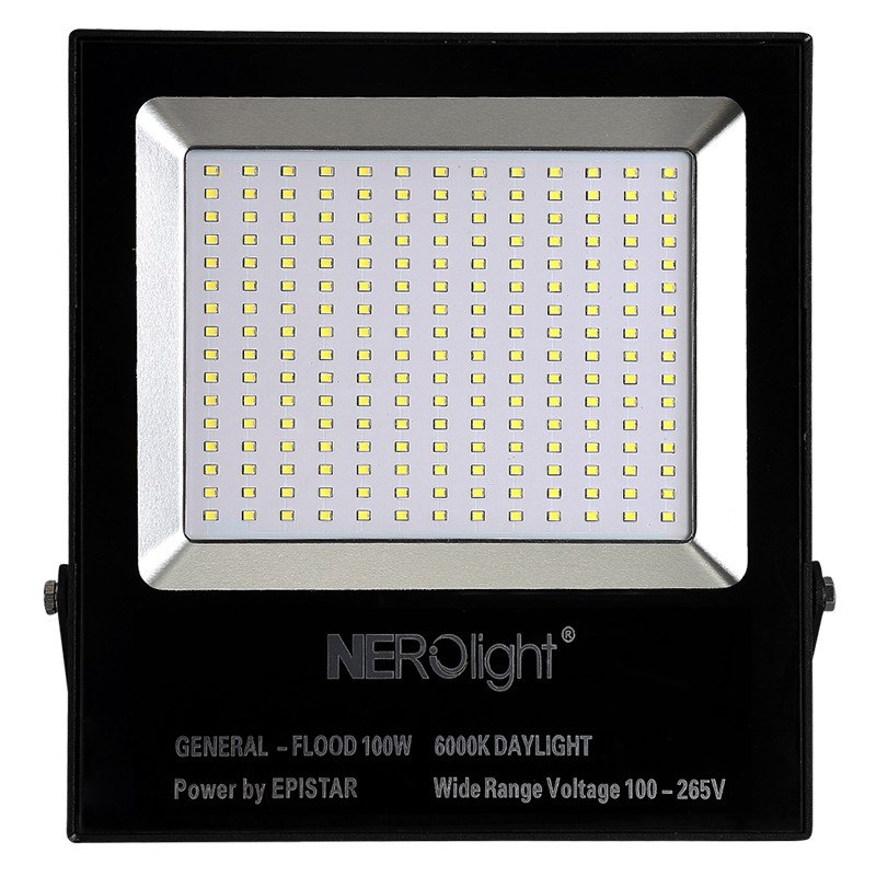 LAMPU SOROT OUTDOOR / NEROLIGHT General Bright LED Flood Light - 100W/IP65