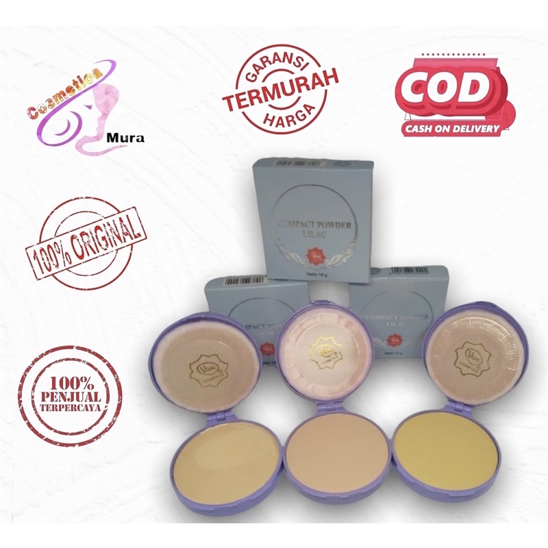 VIVA COMPACT POWDER LILAC / BEDAK PADAT VIVA