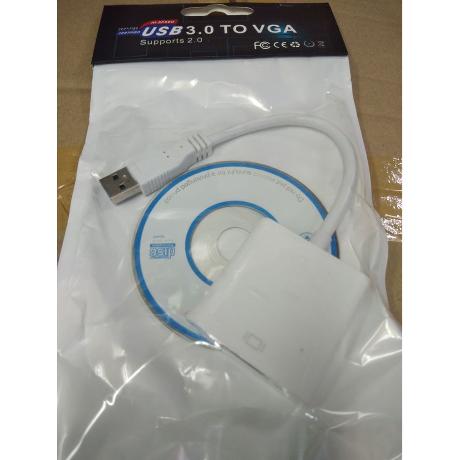 Converter Kabel USB3.0 To VGA Adapter