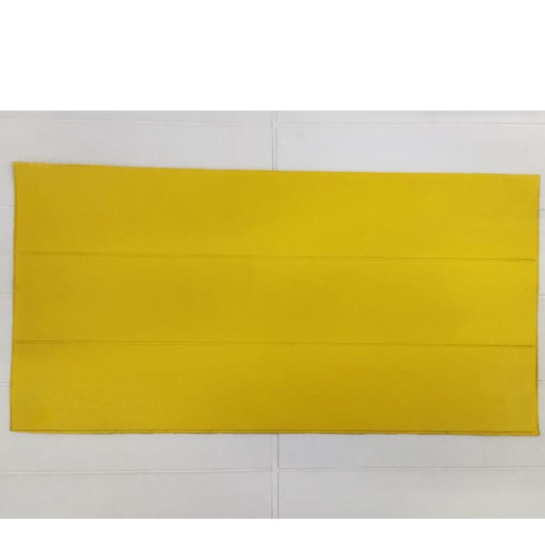 INFY - R535 Wallpaper Dinding Foam 3D Kecil Motif Batu Bata / Walpaper Stiker Dinding Dekorasi Kamar-KAYU KUNING