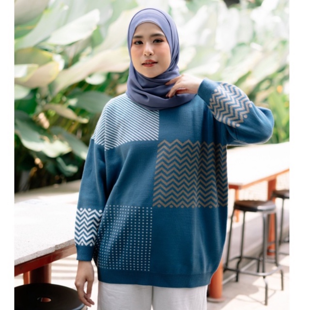 ZILLIA SWEATER OVERSIZE - sweater rajut / sweater murah / sweater rajut oversize