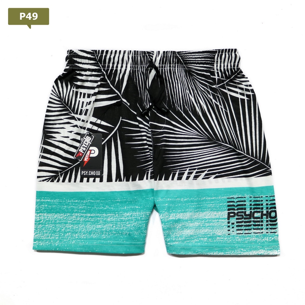 BEST SELLER - BOXER PRIA WANITA CELANA PENDEK GROSIR KOLOR PANTAI-DBM-X19