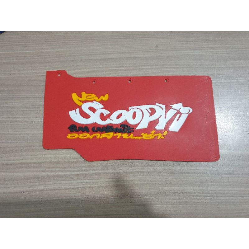 Mud Flap Pelindung Lumpur Scoopy New Mudflap Scoopy Fi