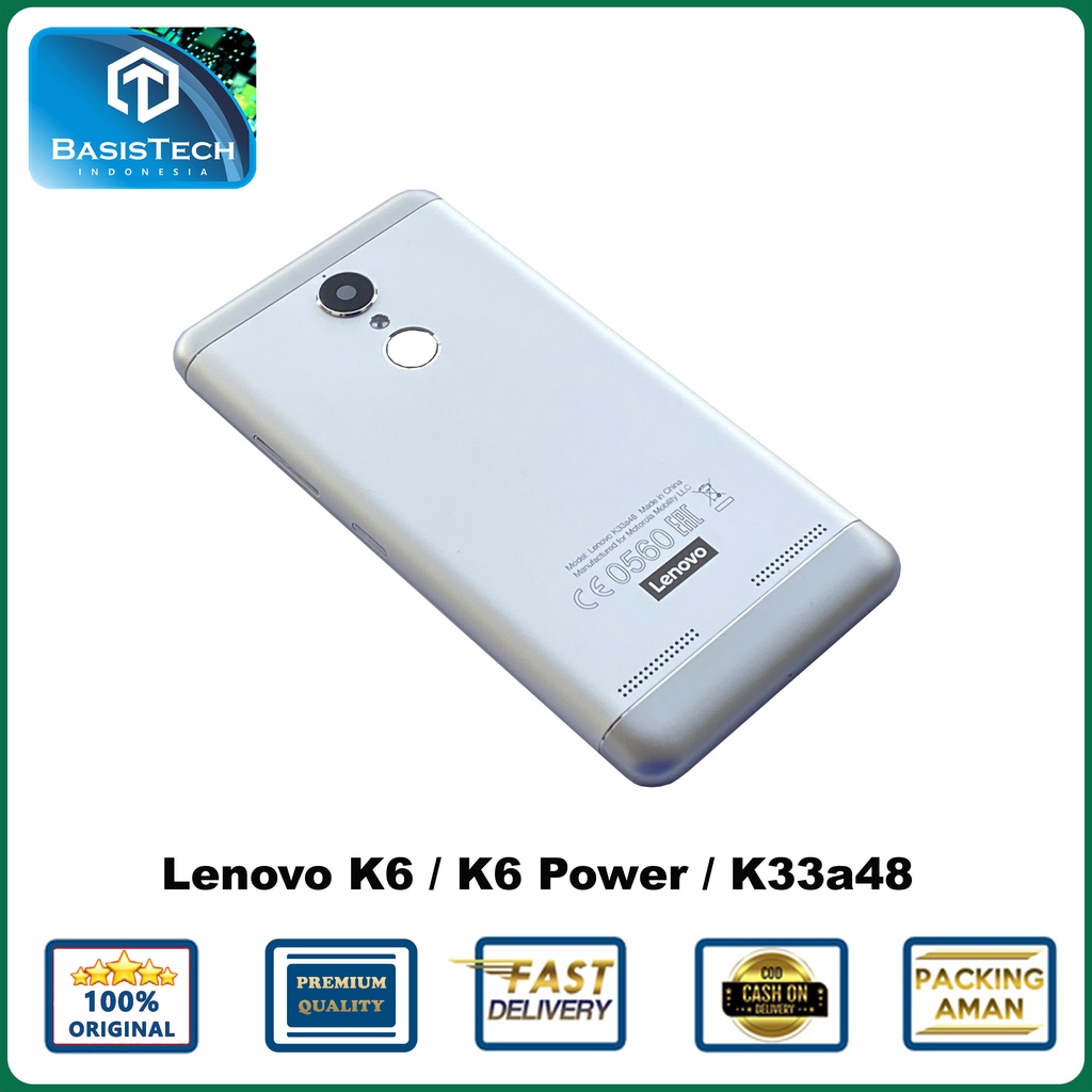 BACK COVER BACKDOOR CASING LENOVO K6 - K6 POWER - K33A48