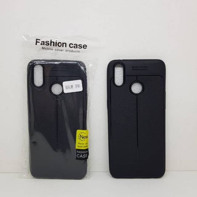 Auto Focus Realme 3 Pro 6.3 inchi Leather Soft Case Realme X Lite Auto Fokus Realme RMX1851