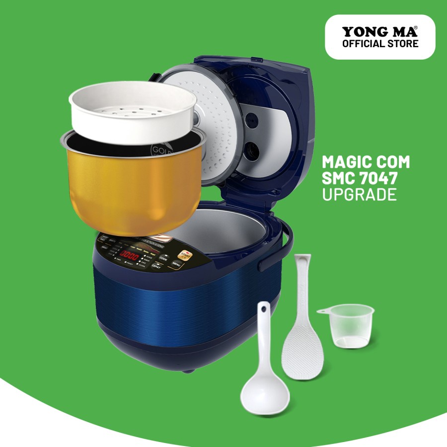 Rice Cooker YongMa SMC7047 2LITER / Magic Com Yong Ma SMC 7047 Penanak Nasi Digital