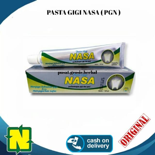 COD / Solusi Masalah Bau Mulut, Pasta Gigi NASA / Penghilang Bau Mulut / Pasta Gigi