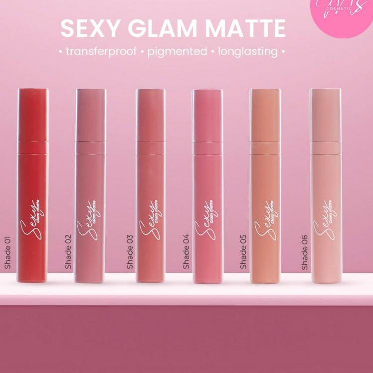 Terlaris SEXY GLAM MATTE MS GLOW ORIGINAL LIPSTIK MS GLOW LIPSTIK MATTE