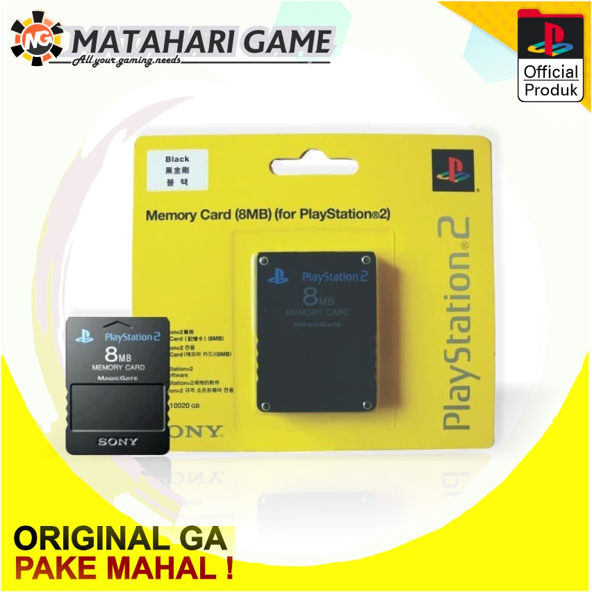 Sony Memory Card PS2 / MC PS2 / 8MB For Playstation 2