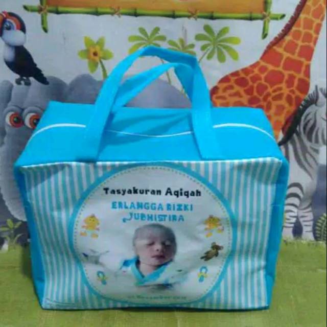 

Tas Aqiqah Resleting / Tas Tasyakuran / Goodiebag Aqiqah / Tas Souvenir Aqiqah