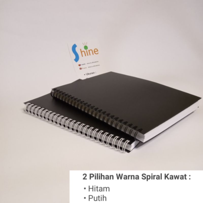 

100 Lembar Notebook A5 Cover Polos