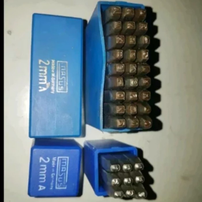 

MASUS Germany Huruf Ketok dan Angka Ketok 2 Mm Stamp Punch Letter A-Z
