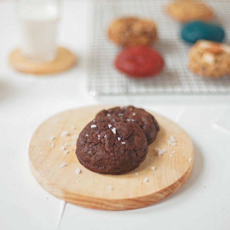 

Double Chocolate Soft Cookies
