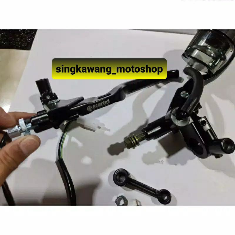 master rem universal motor kanan no name tabung big smoke dan kiri handle rem dan bisa kopling universal semua motor