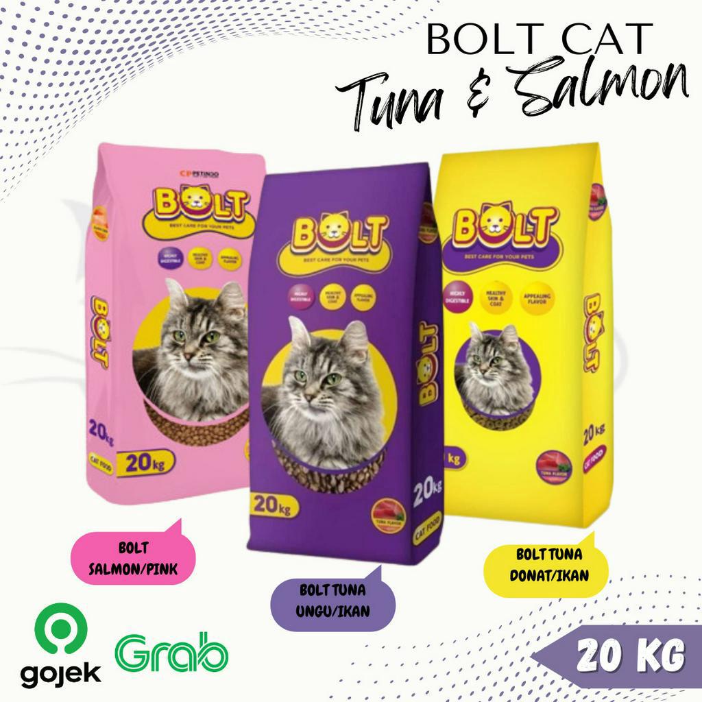 GOJEK MAKANAN KUCING BOLT TUNA 20 KG 20KG CATFOOD