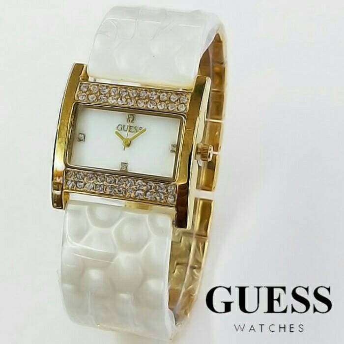 Jam Tangan Wanita Guess Mika Kotak Biru
