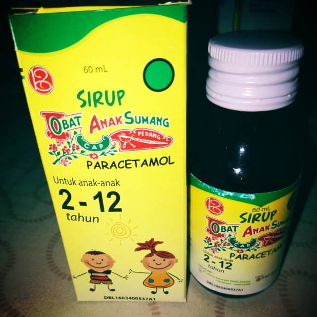 Obat panas syrup anak sumang 60ml