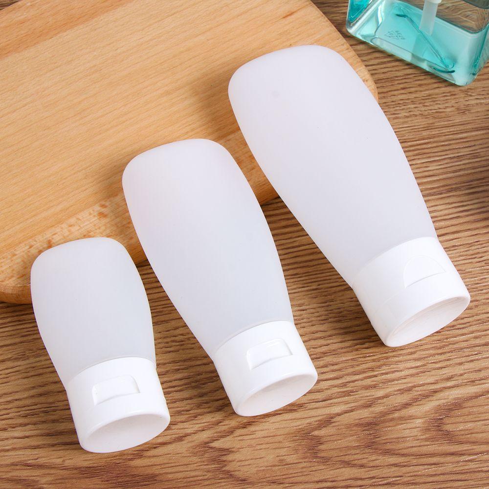 POPULAR Populer Botol Isi Ulang Plastik Baru Kosong Travel Size Tempat Shampoo Botol Mini