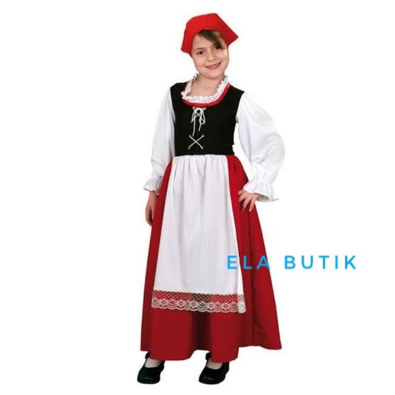 kostum jerman-bavarian-oktoberfest-anak-kostum internasional-halloween